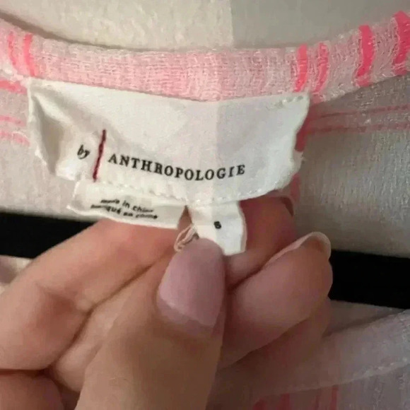 Anthropologie Boho April  Flouncy Tee small - Picture 5 of 7